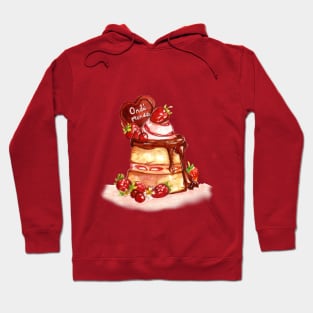 Strawberry Chocolate Cake Hoodie